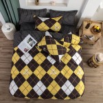 Music Prufer Soft Polyester Fabric Duvet Cover with Pillowcases and Bedsheet