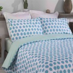 Double Bed Duvet Cover with Pillowcases Green Apple